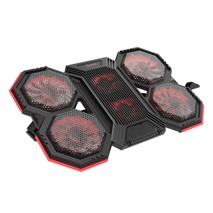 BASE / ENFRIAMIENTO / LAPTOP / 6 FAN / RECLINABLE / GAMING / ROJO / MARVO / FN-41