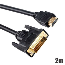 CABLE / HDMI A DVI 18+1 / 2M / NEGRO / ANERA / AE-HDMI-DVI