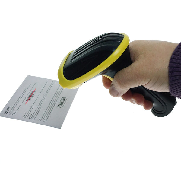LECTOR DE BARRAS SCANNER GENERICO 1D TIPO PISTOLA INALAMBRICO X-620H ...