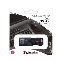 PENDRIVE / KINGSTON / 128GB / USB 3.2 / GEN 1 / ONYX / NEGRO  / DTXON/128GB