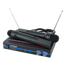 MICROFONO SEMIPROFESIONAL DOBLE VHF AMERICAN EXTREME TWM-2192