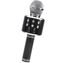 MICROFONO WIRELESS KARAOKE PORTABLE HANDHELD BLUETOOTH USB WS-858