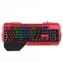 TECLADO GAMING MECANICO METALICO ROJO MEETION MT-MK20