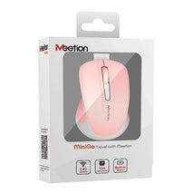MOUSE / MEETION / RECARGABLE / MINIGO-P / ROSADO