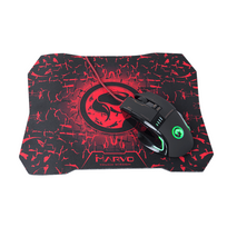 MOUSE Y PAD MOUSE CABLE USB GAMING MARVO G909LG1