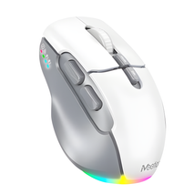 MOUSE / MEETION / INALAMBRICO / MT-BTM001-WH / BLANCO-GRIS / ERGONOMICO