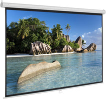 PANTALLA / PROYECTOR / MANUAL / 84INCH / 16:9 / 105CM X 186CM / ES-PM84 / 18-03-008