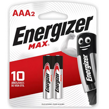 PILA / ENERGIZER / ALKALINA / 1.5V / AAA / X2 / E92-LR03-AM4