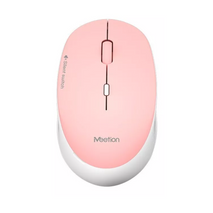 MOUSE / MEETION / INALAMBRICO-ROSADO / R570-P