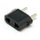 ADAPTADOR / CORRIENTE / REDPLANO A REDONDO / NEGRO / ECO / XD-604-C