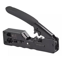 REMACHADORA / PONCHADORA CONECTORES RJ45 - RJ11 - RJ12  PROFESIONAL TOOLS CAT7 HD-CT-710B HT-7088