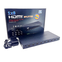 SPLITTER HDMI 8 PUERTOS 4K-2K ES-SH8P-01