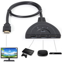 SWITCH HDMI 1 MACHO A 3 HEMBRAS HDMI