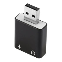 TARJETA ADAPTADOR DE SONIDO ANERA USB 7.1 METALIZADA AE-SCU7.1-A