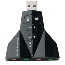 TARJETA ADAPTADOR DE SONIDO USB EXTERNA 7.1 SOUND 02