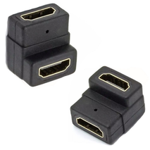 UNION HDMI HEMBRA A HEMBRA EN L