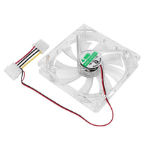 VENTILADOR PARA CASE AZUL 12X12 4 PINES HXS AE-FAN12-LED