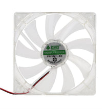 VENTILADOR PARA CASE AZUL 12X12 4 PINES HXS AE-FAN12-LED