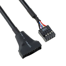 CABLE USB 3.0 19PIN MACHO A USB2.0 HEMBRA AE-CABLE-U30T20