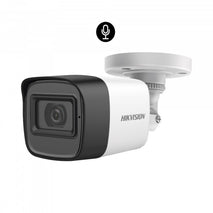 CAM TUBO 5MP METÁLICA CON AUDIO HIKVISION TURBO HD DS-2CE16H0T-ITFS
