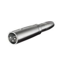 CONECTOR MICRFONO CANON MACHO A 1/4 JACK MONO METAL HD-CNM-635F