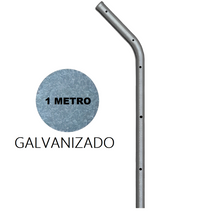 TUBO TEMPLADOR 1 1/4 GALVANIZADO 1M CERCO ELECTRICO