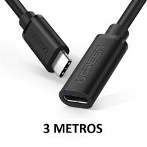 EXTENSION USB-C MACHO A HEMBRA USB3.1 3M ANERA AE-TC3.1EV01-3M