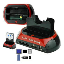 LECTOR TODO EN UNO PARA DISCO SATA HDD / USB / SD / XD / TF / MS ANERA AE-DKU2AS