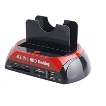 LECTOR TODO EN UNO PARA DISCO SATA HDD / USB / SD / XD / TF / MS ANERA AE-DKU2AS