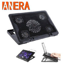 BASE / ENFRIAMIENTO / LAPTOP / 5 FAN / RECLINABLE / ANERA / AE-CP520