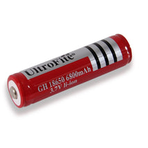 PILA RECARGABLE GH 18650 6800MAH 3.7V ROJA ULTROFITE