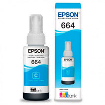 TINTA EPSON AAA CIAN 664 - Click Soluciones Digitales - La Concordia