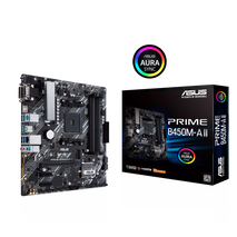 PLACA AMD B450M-AII CON AURA RGB - Click Soluciones