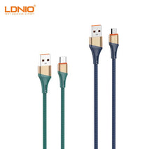CABLE DE CARGA Y DATOS USB MACHO A TIPO C MACHO LDNIO LS631