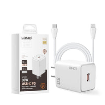 CARGADOR CELULAR TIPO C A IPHONE 30W LDNIO A1508C