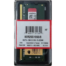 MEMORIA RAM KINGSTON DDR4 8GB 2666mhz LAPTOP