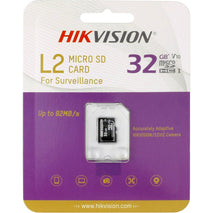 MICRO SD HIKVISION 500 CICLOS ESPECIAL PARA CAMARAS 32GB