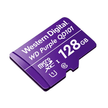 MICRO SD WESTER DIGITAL PURPLE ESPECIAL PARA CAMARAS 128GB