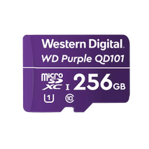 MEMORIA MICRO SD WESTER DIGITAL PURPLE ESPECIAL PARA CAMARAS 256GB