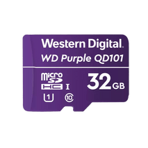 MEMORIA MICRO SD WESTER DIGITAL PURPLE ESPECIAL PARA CAMARAS 32GB